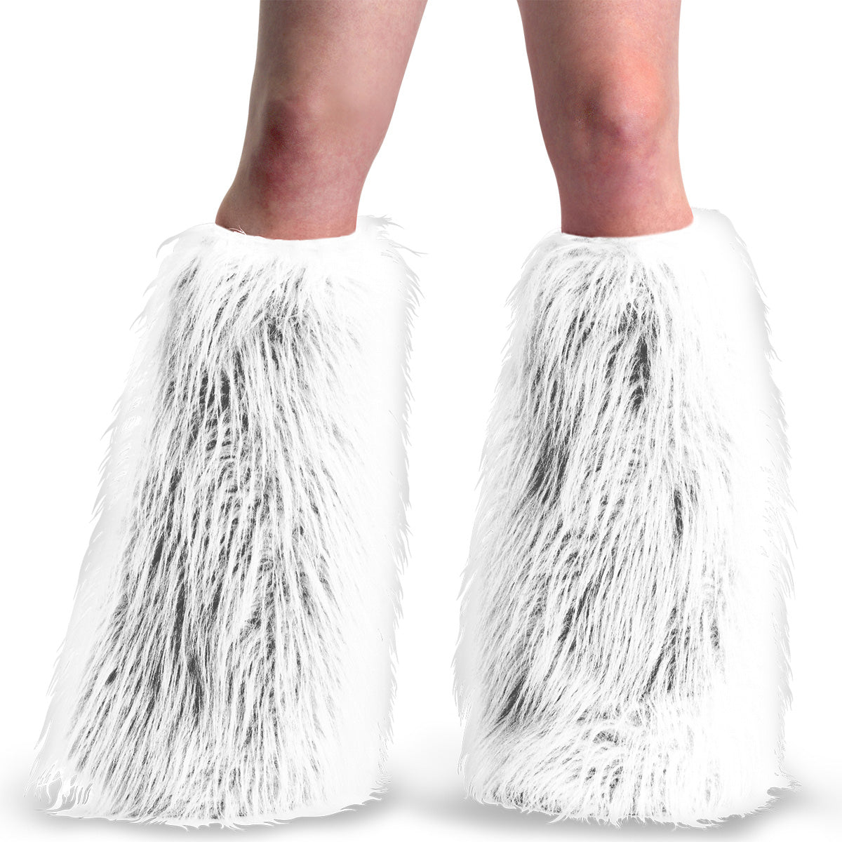 Faux Fur Yetti Leg Warmers