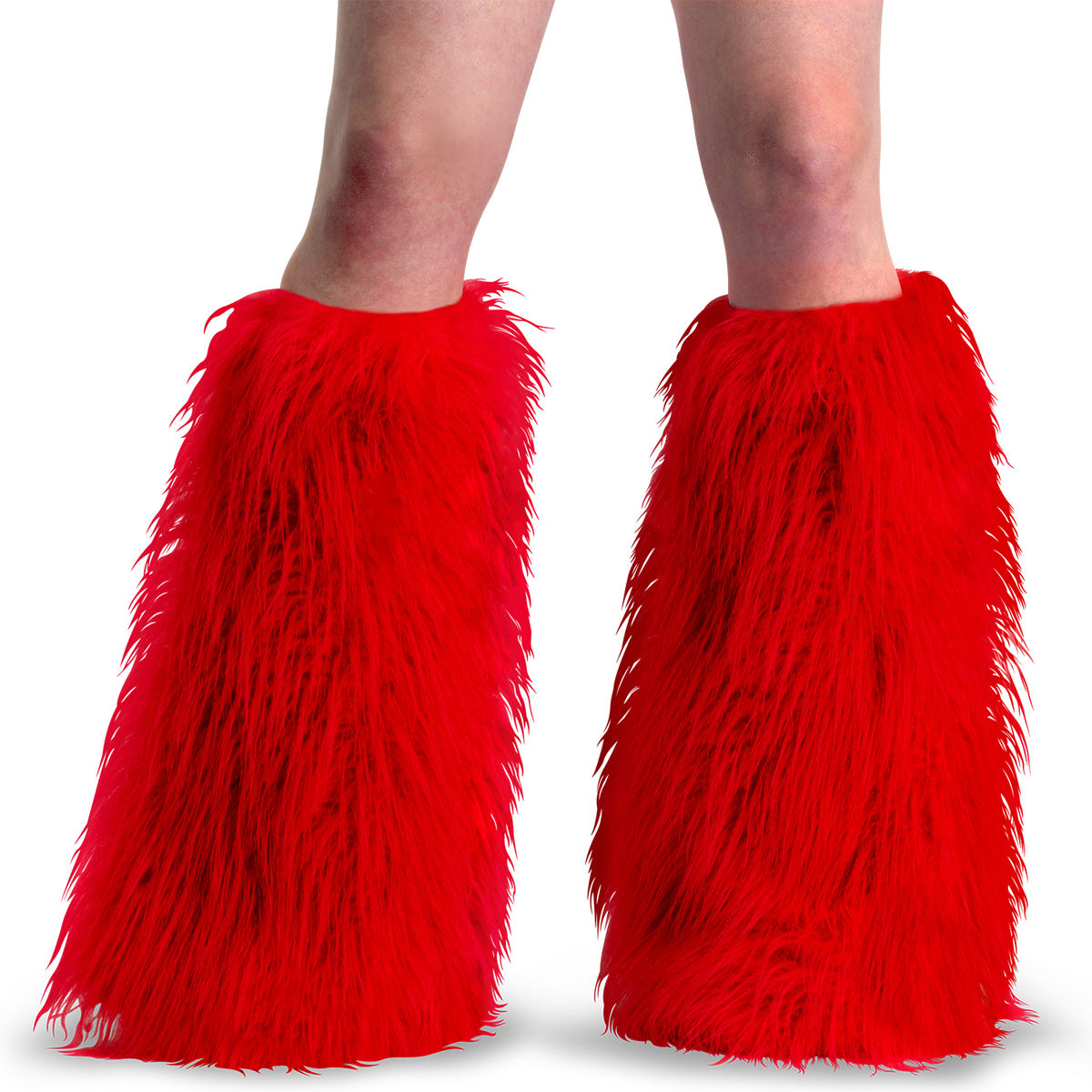 Faux Fur Yetti Leg Warmers
