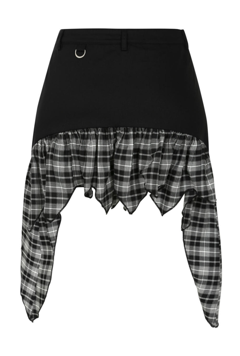 Nyx Plaid Handkerchief Skirt