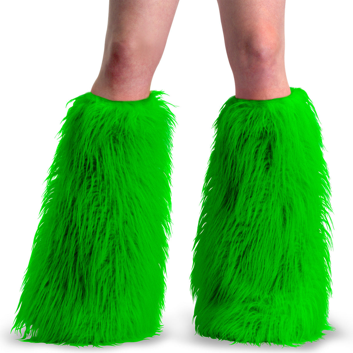 Faux Fur Yetti Leg Warmers