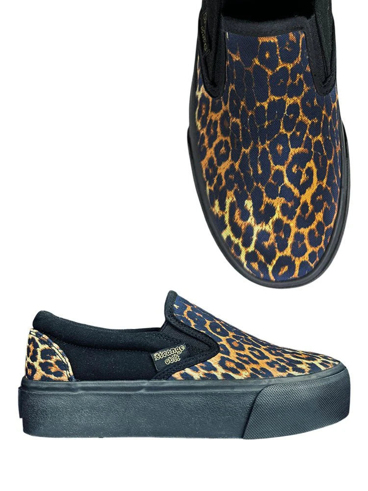 Strange Cvlt Chill Leopard - Black/Tan